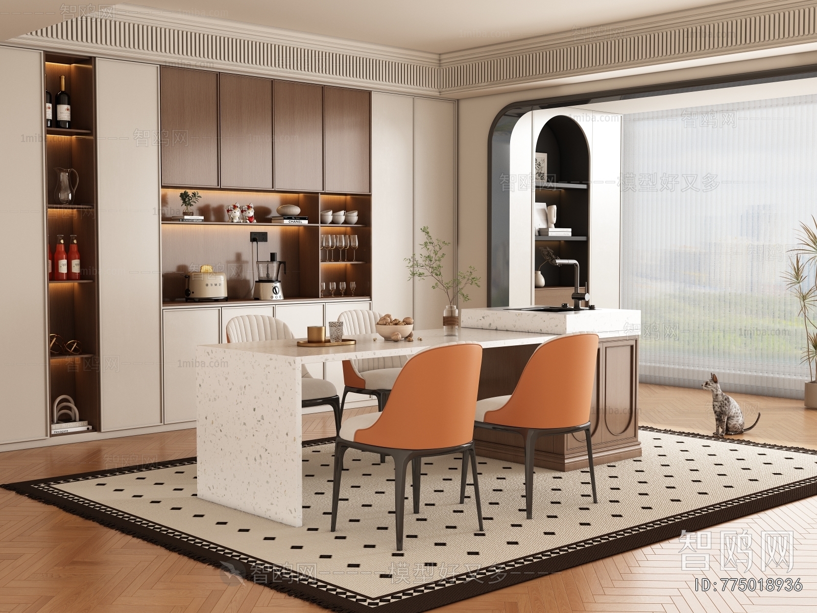 French Style Dining Room