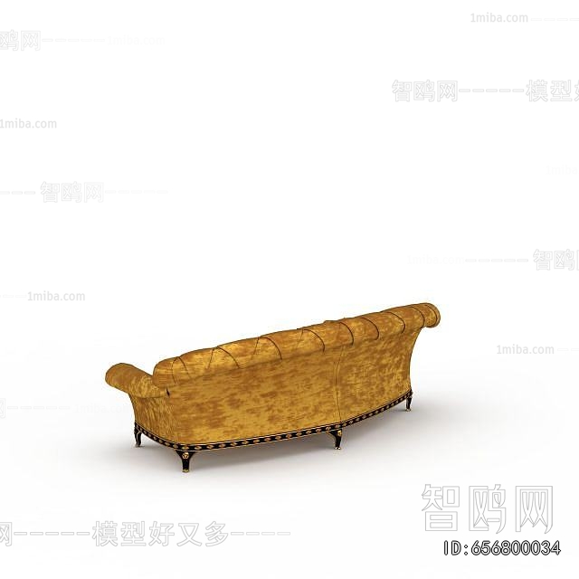 European Style Curved Sofa