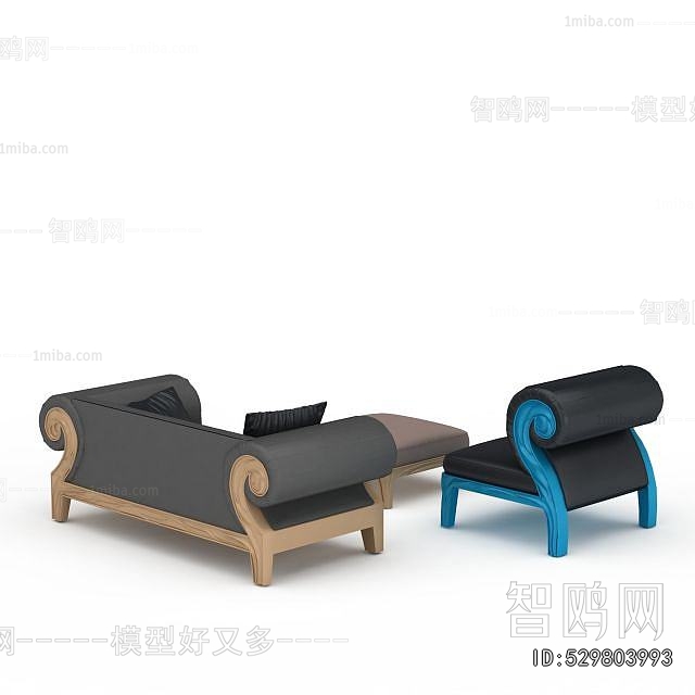 Simple European Style Sofa Combination