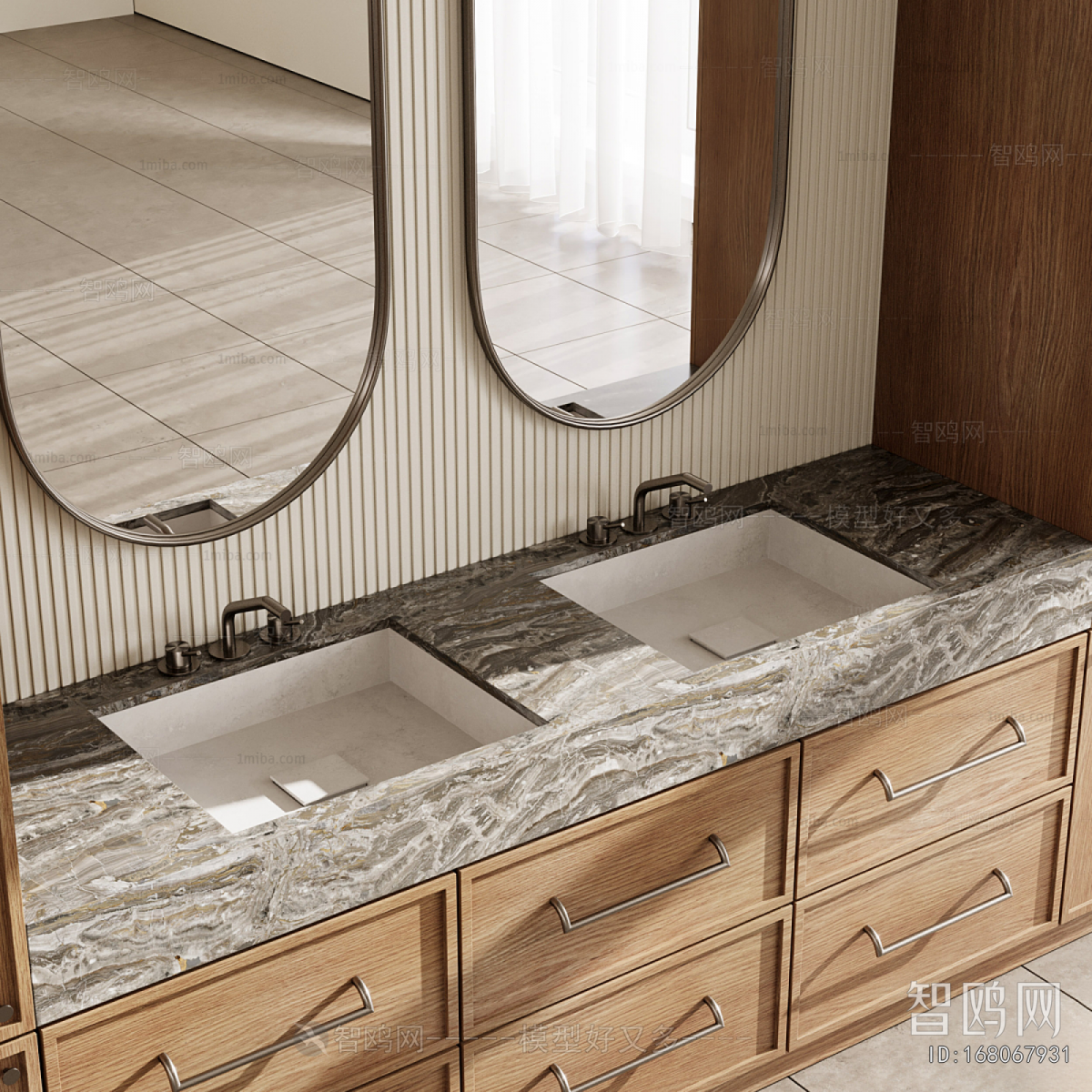 Modern Bathroom Cabinet