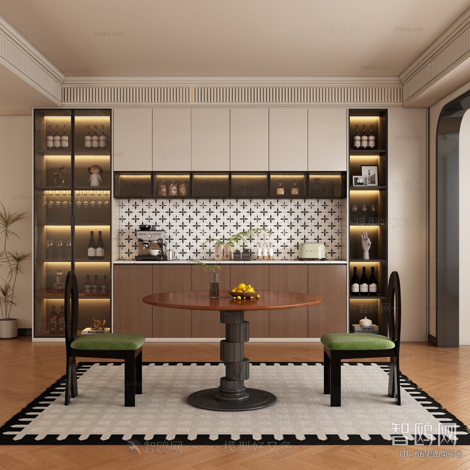 French Style Dining Room