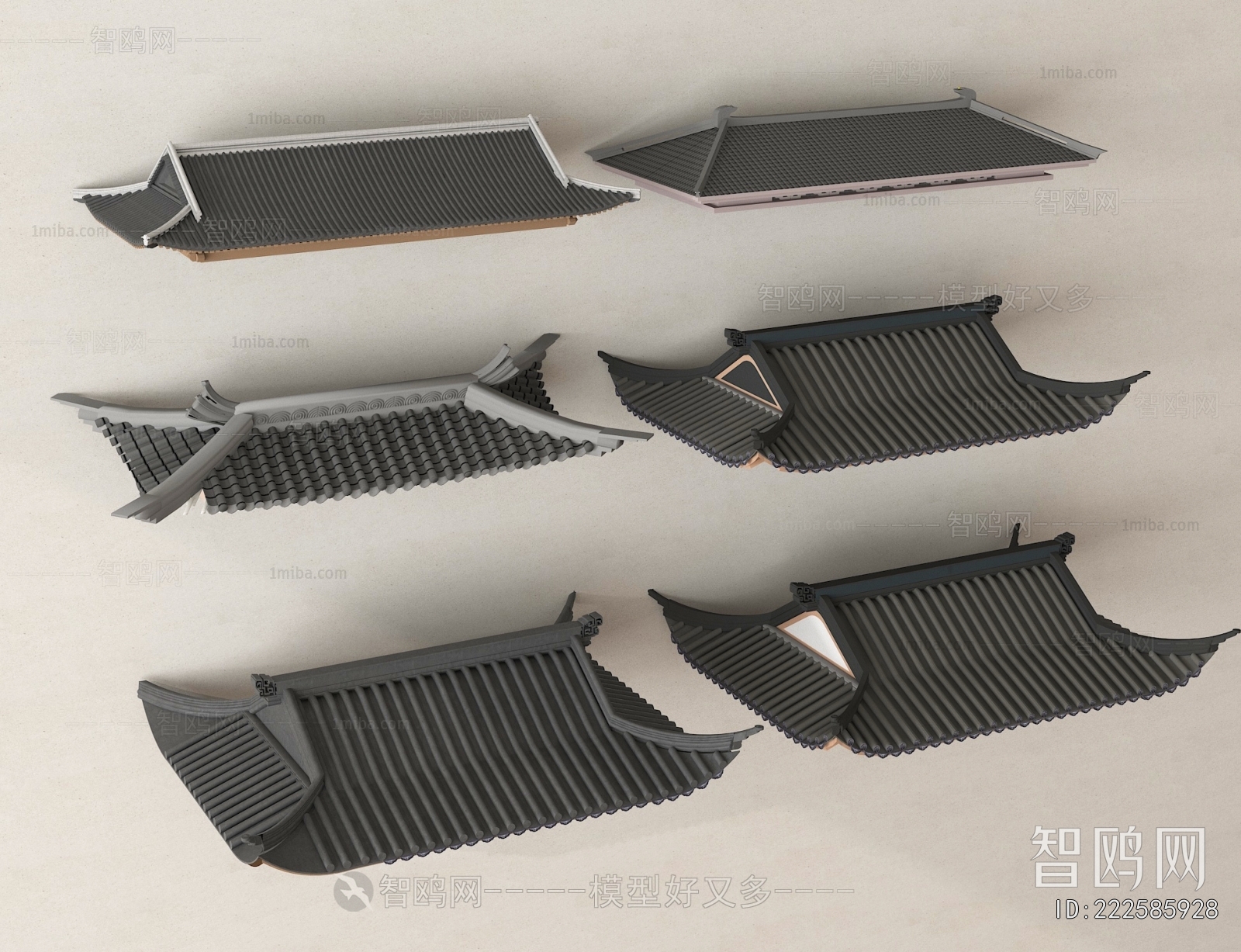 Chinese Style Building Component