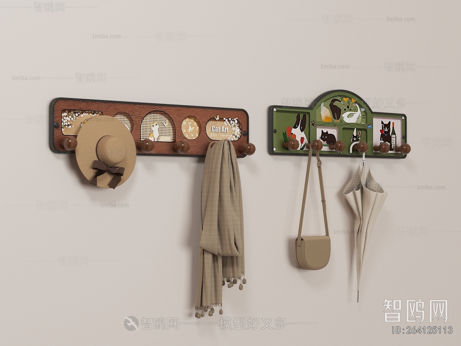 French Style Coat Hanger