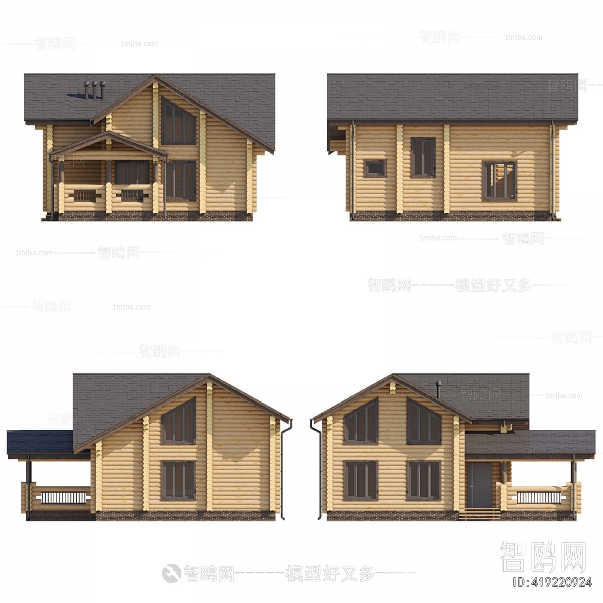 Simple European Style Detached Villa