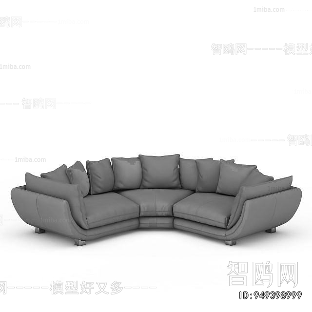 Modern Curved Sofa