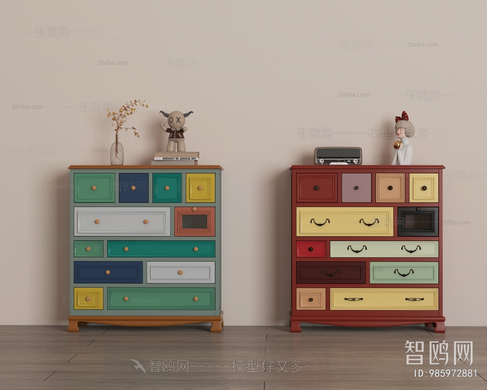 French Style Decorative Cabinet