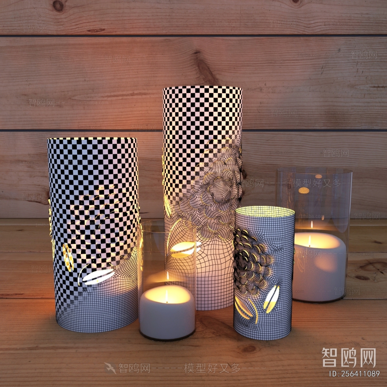 Modern Candles/Candlesticks