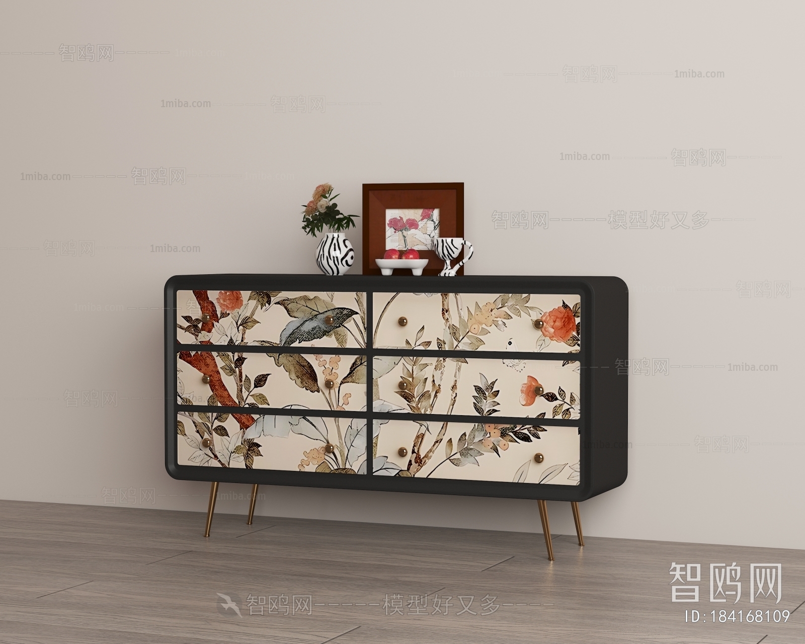 French Style Side Cabinet