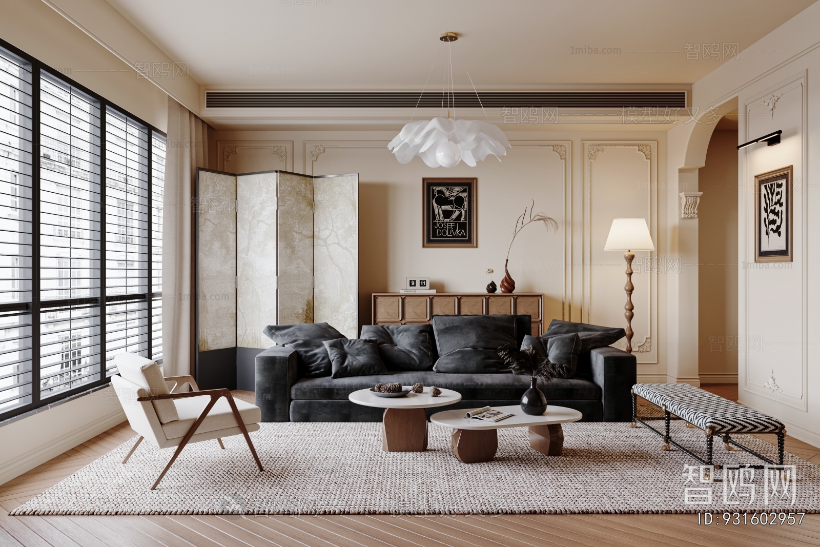 French Style A Living Room