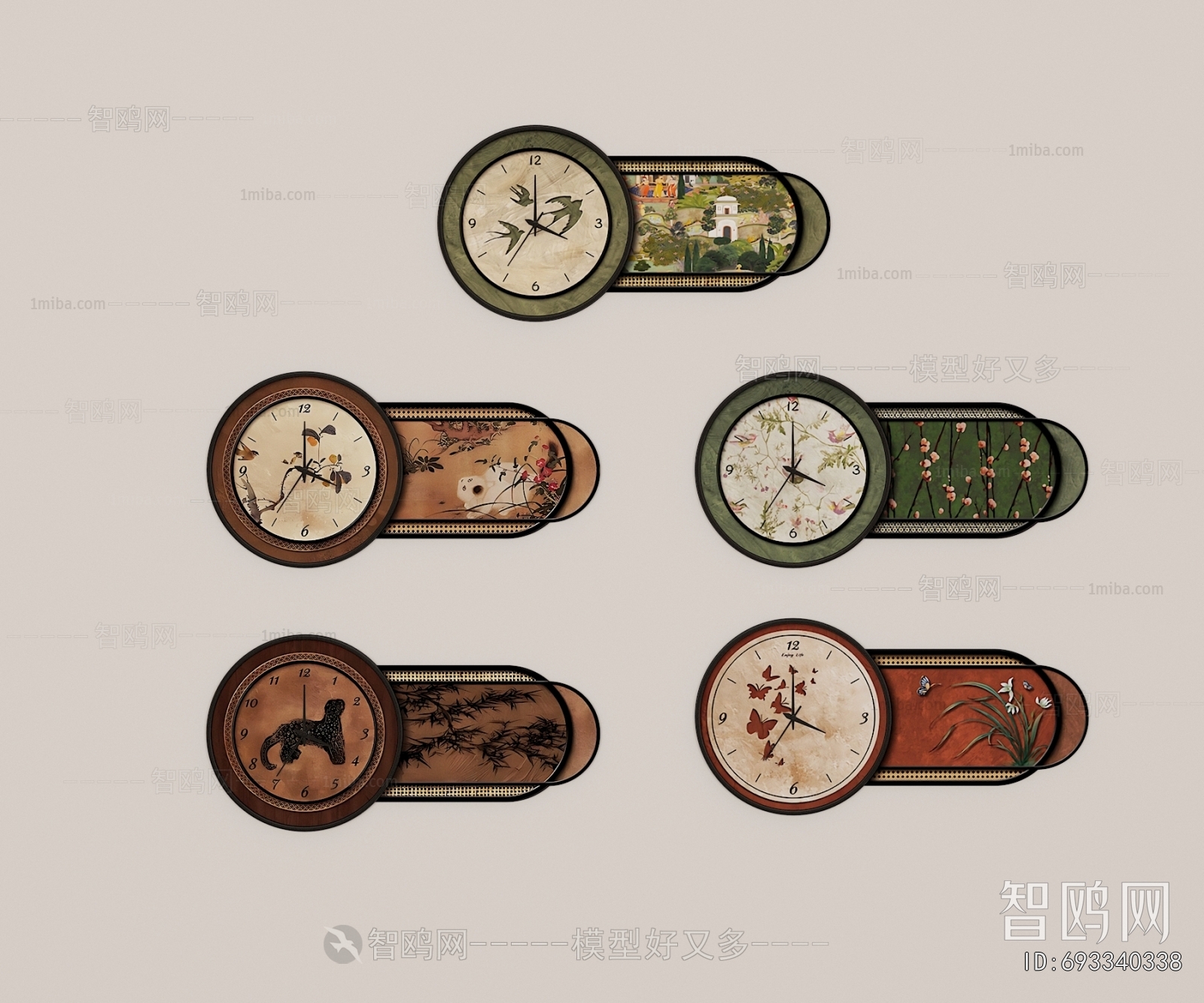 French Style Wall Clock