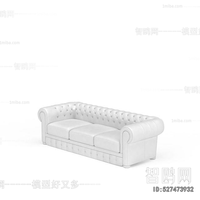 European Style Three-seat Sofa