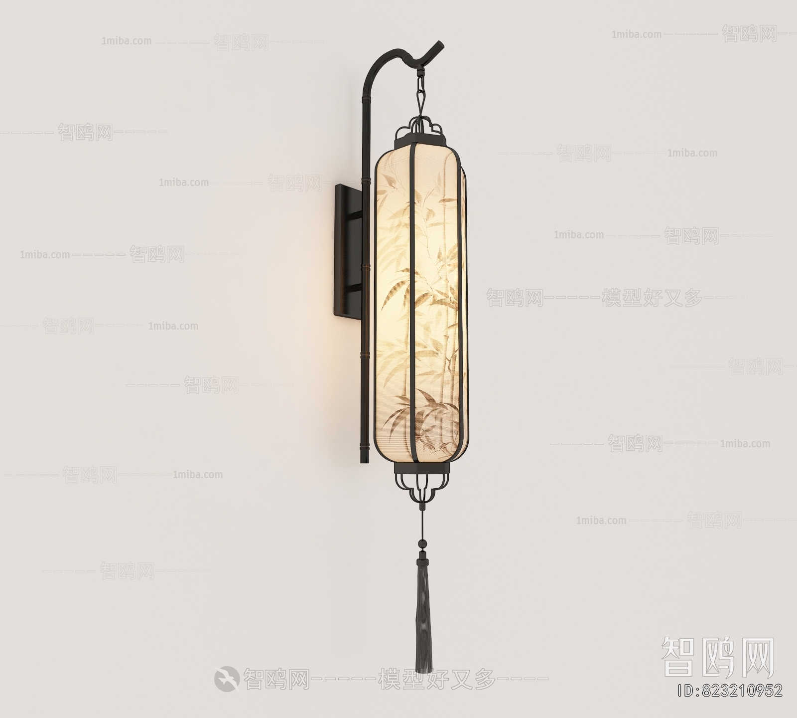 New Chinese Style Wall Lamp