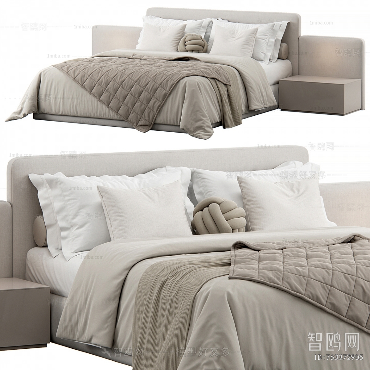 Modern Double Bed