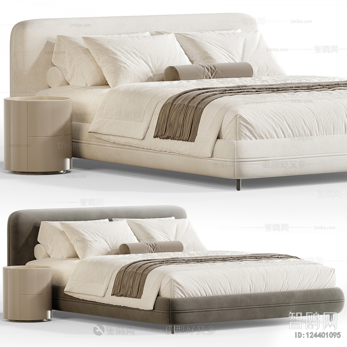 Modern Double Bed