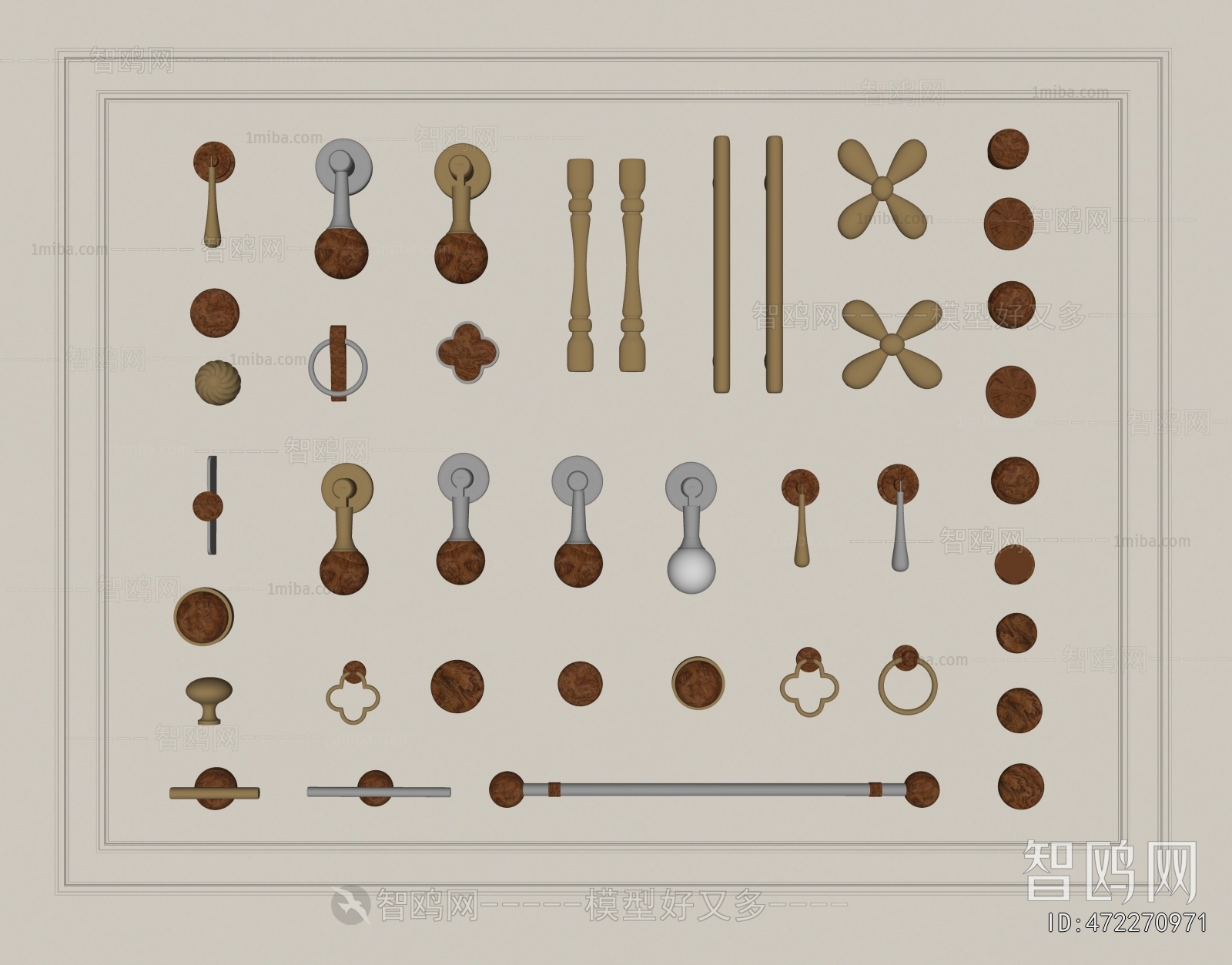 French Style Door Handle