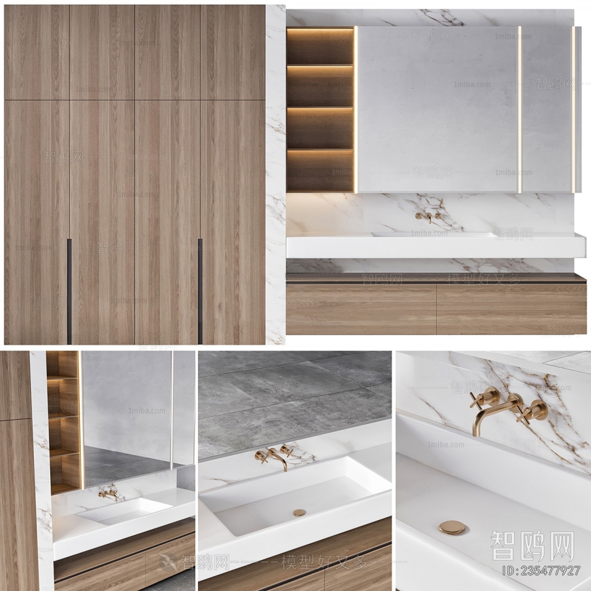 Modern Bathroom Cabinet