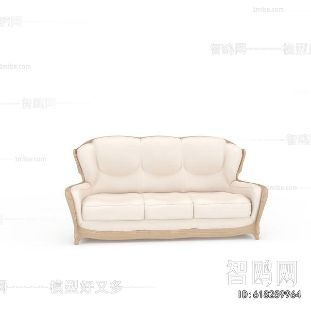 European Style Three-seat Sofa