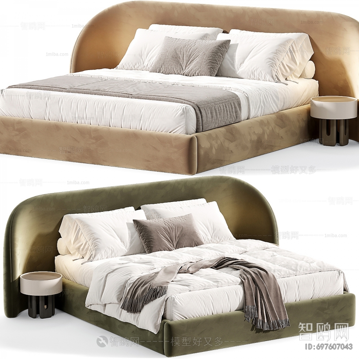 Modern Double Bed