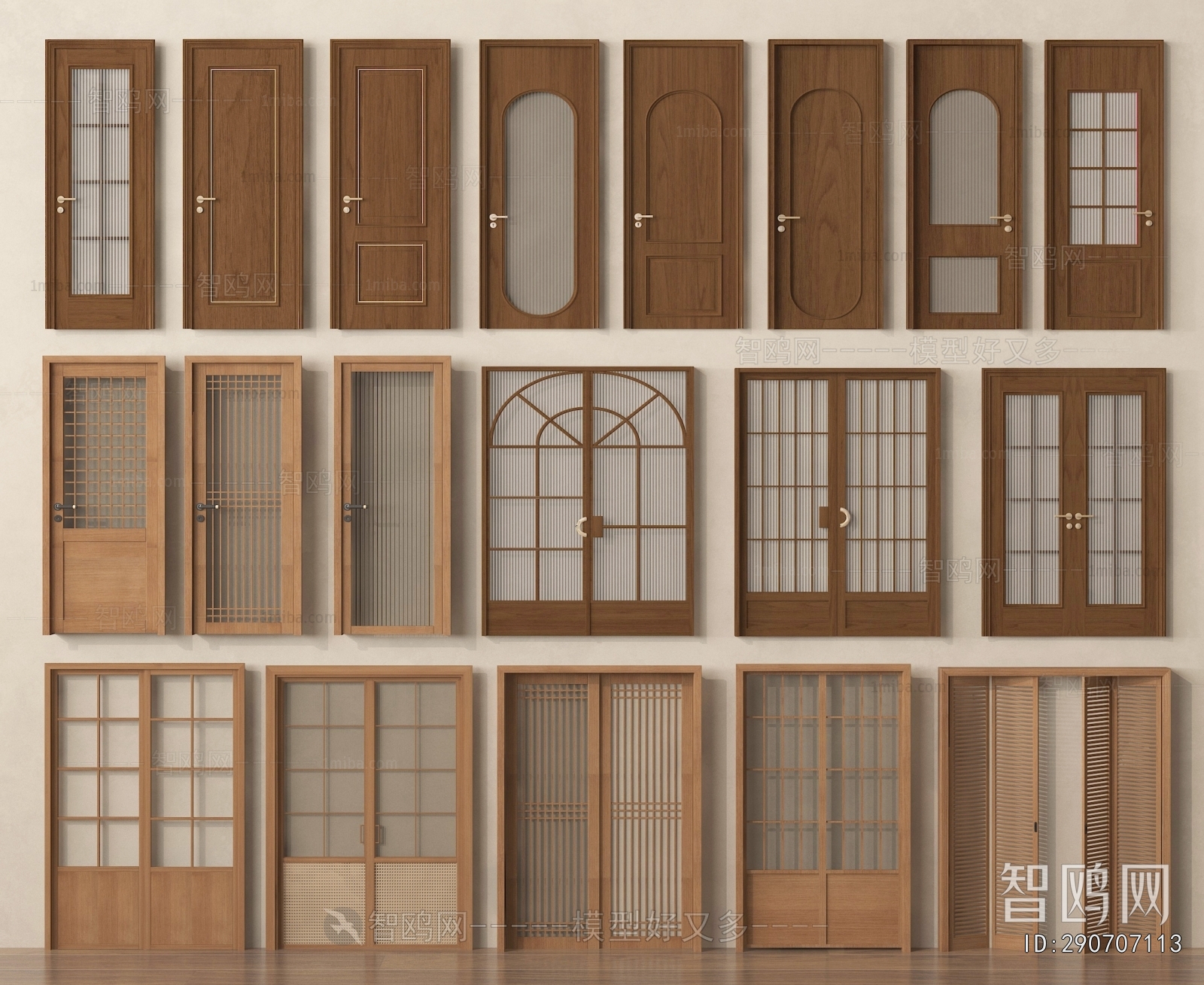 French Style Sliding Door