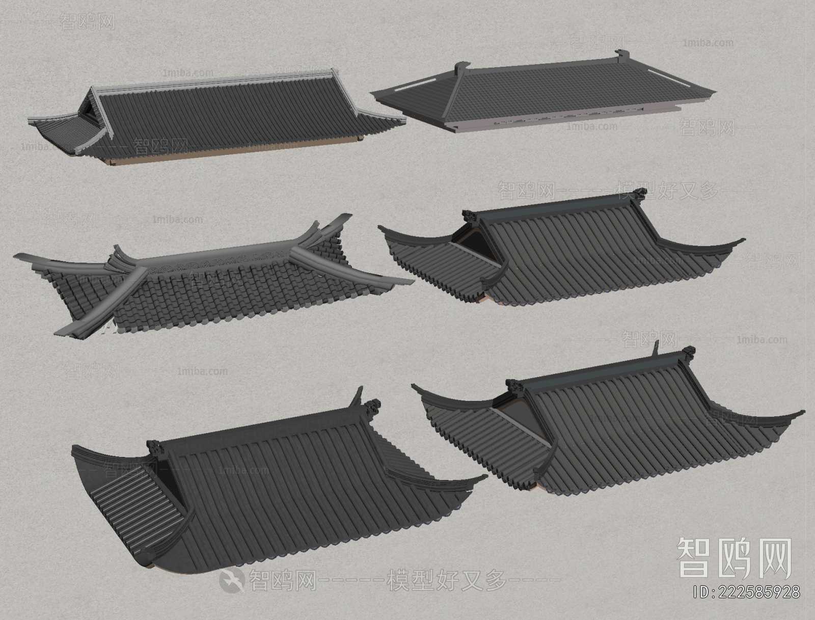 Chinese Style Building Component