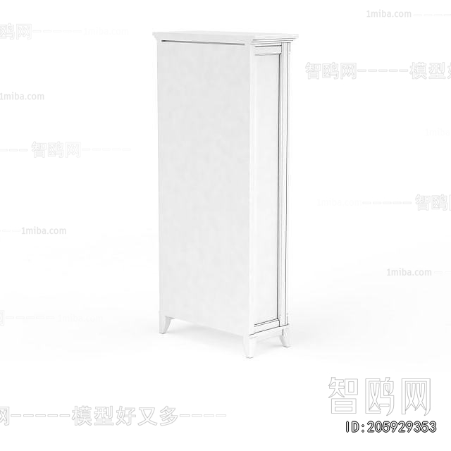 Simple European Style Wine Cabinet