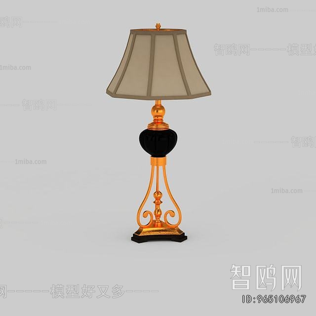 European Style Table Lamp