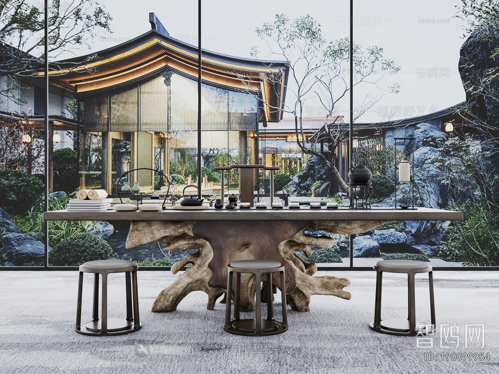 New Chinese Style Tea Tables And Chairs