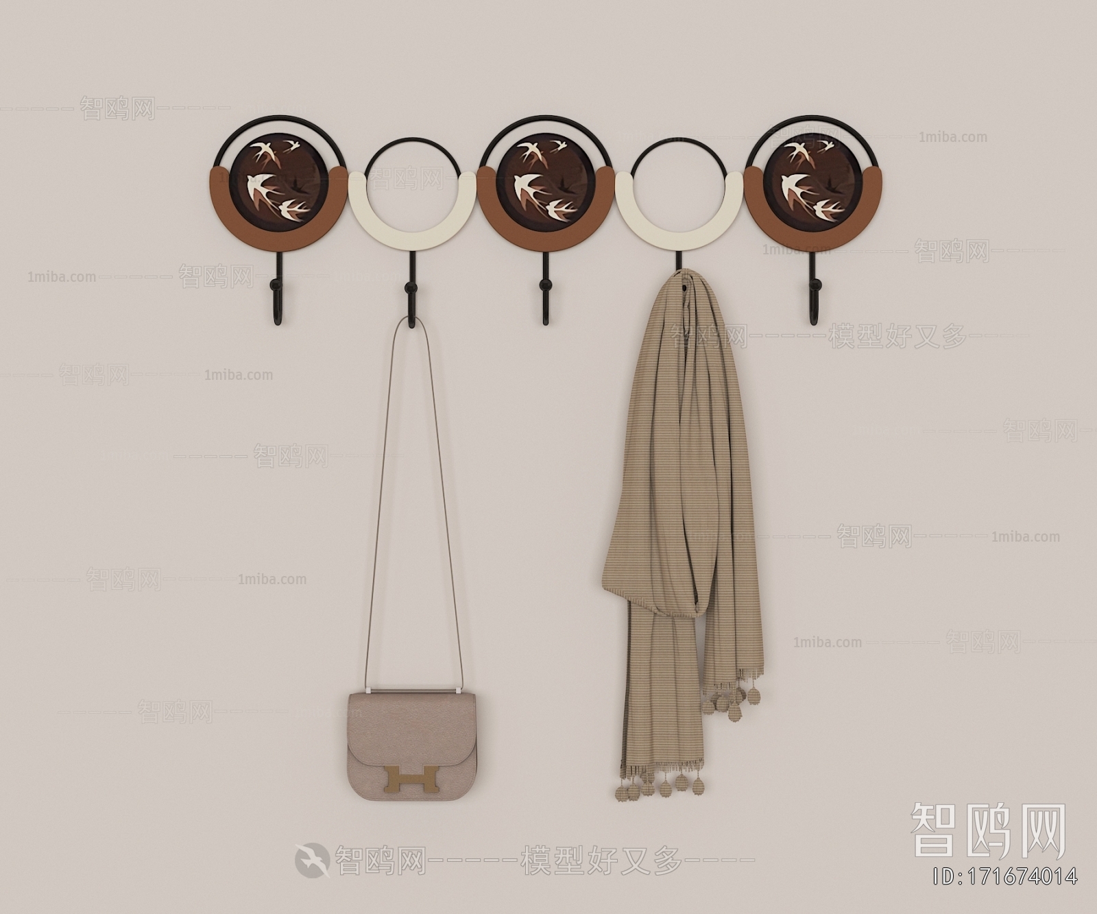 New Chinese Style Coat Hanger