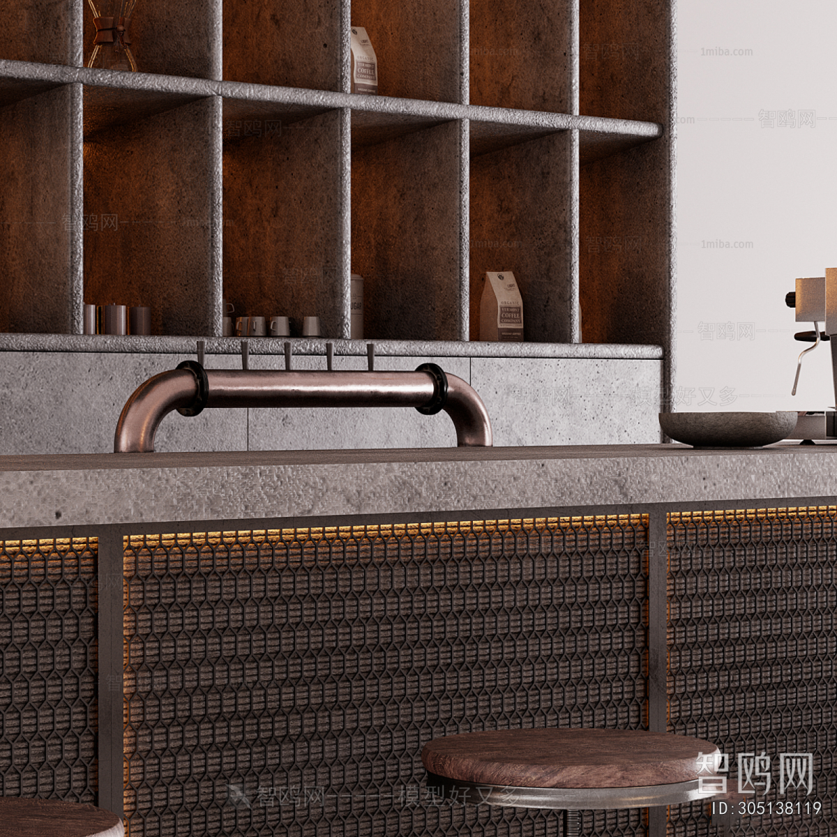 Modern Counter Bar
