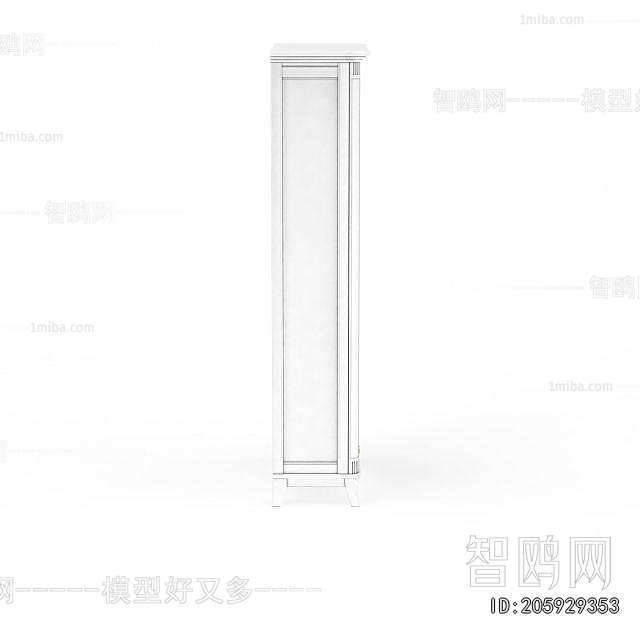 Simple European Style Wine Cabinet