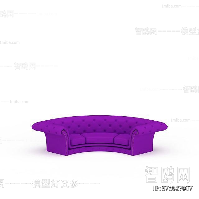 European Style Curved Sofa