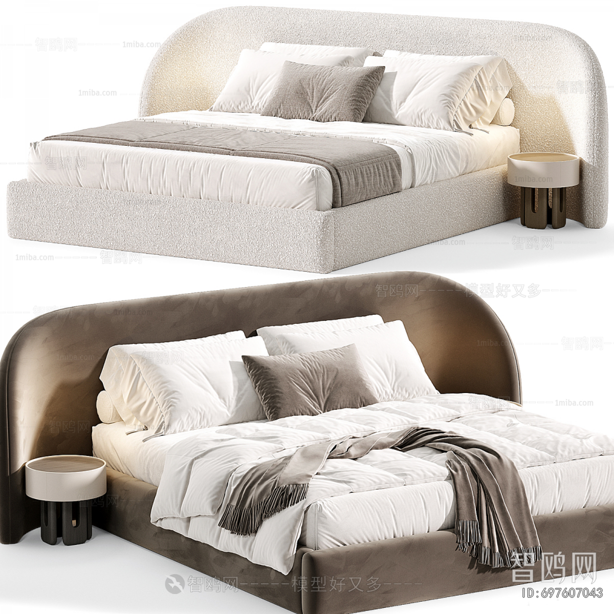 Modern Double Bed
