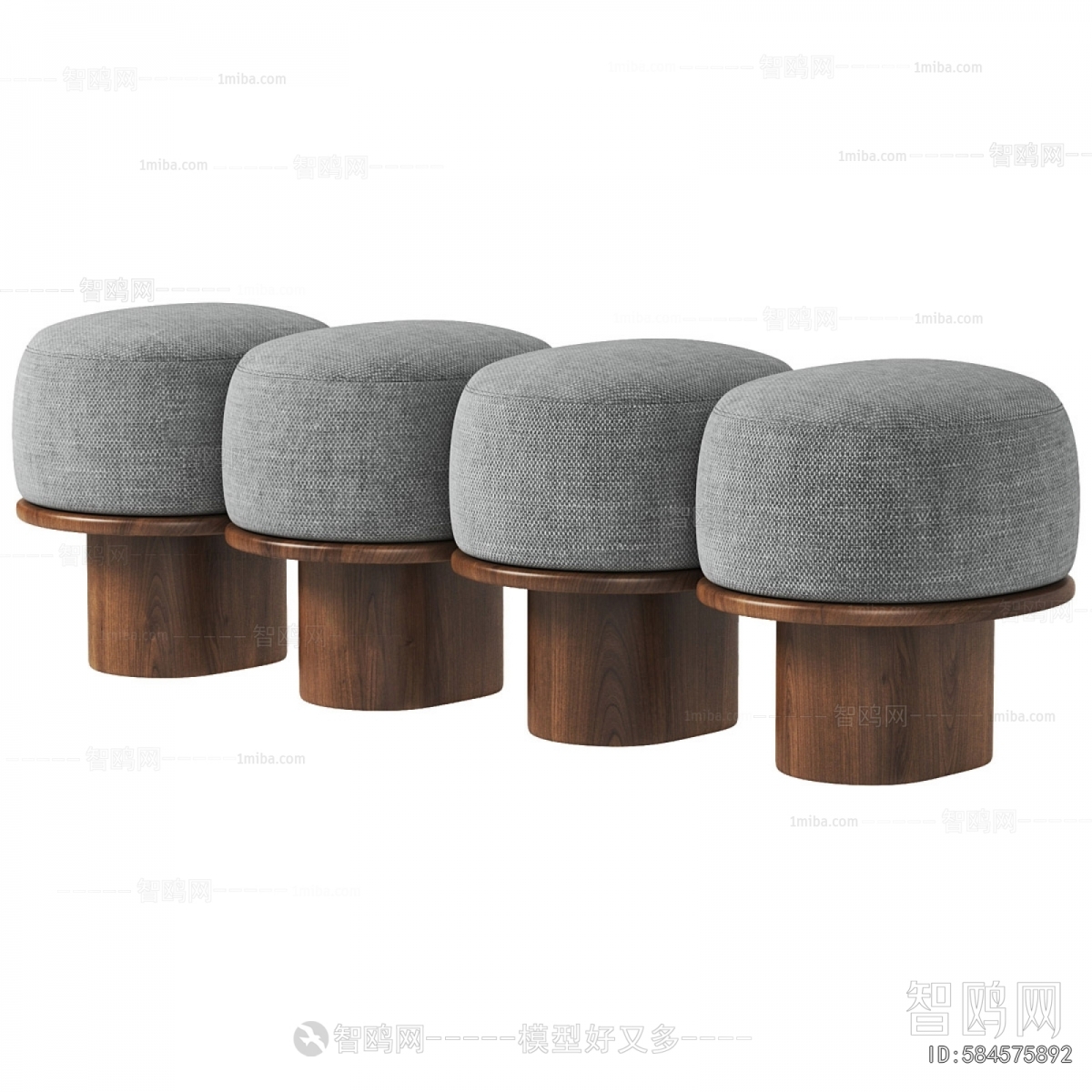 French Style Sofa Stool