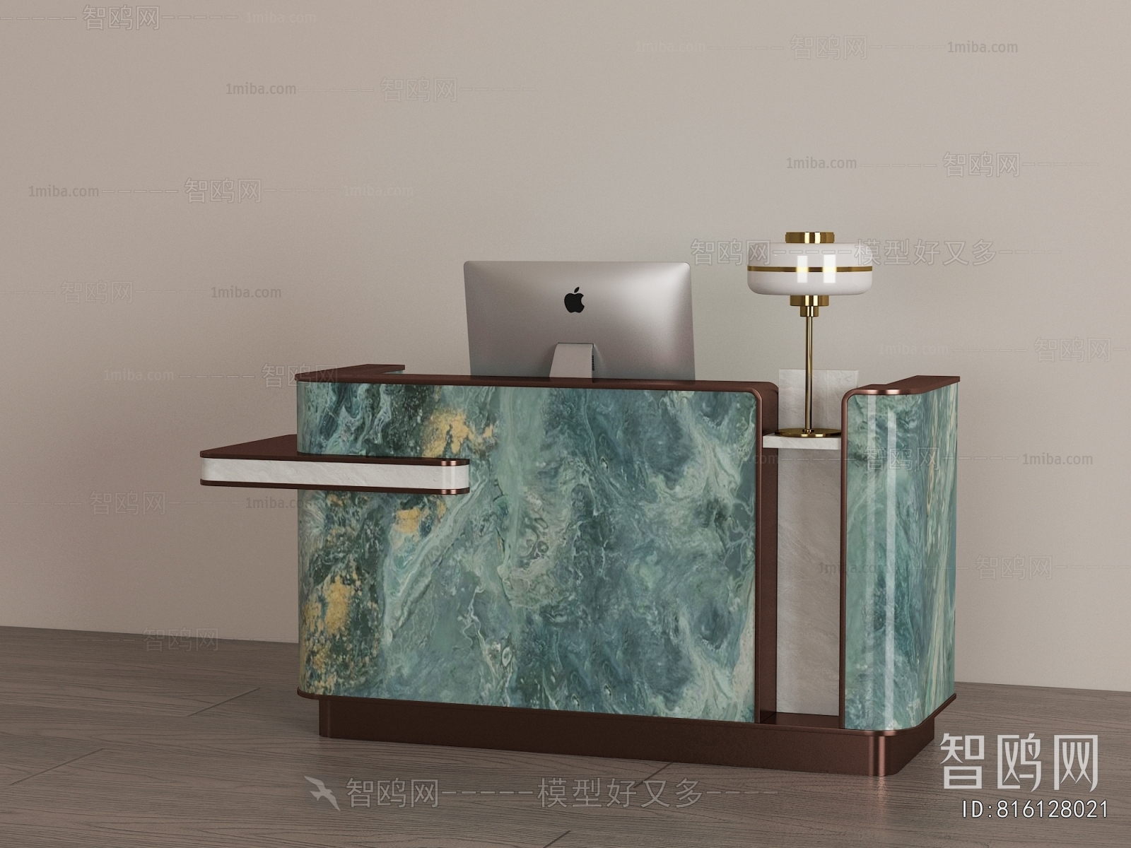 New Chinese Style Reception Desk
