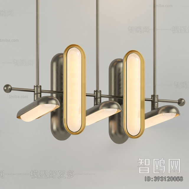 Modern Long Chandelier