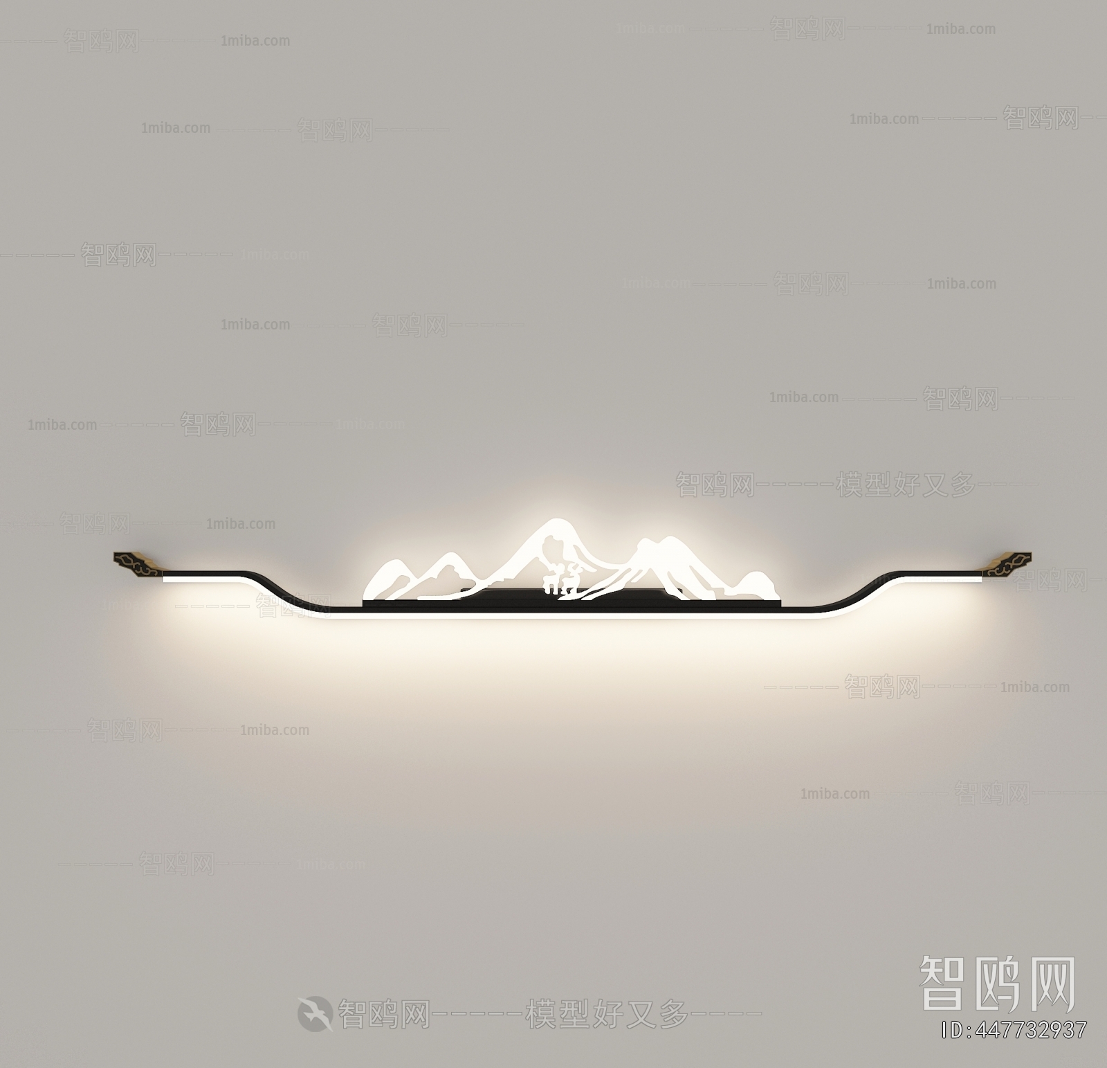 New Chinese Style Wall Lamp