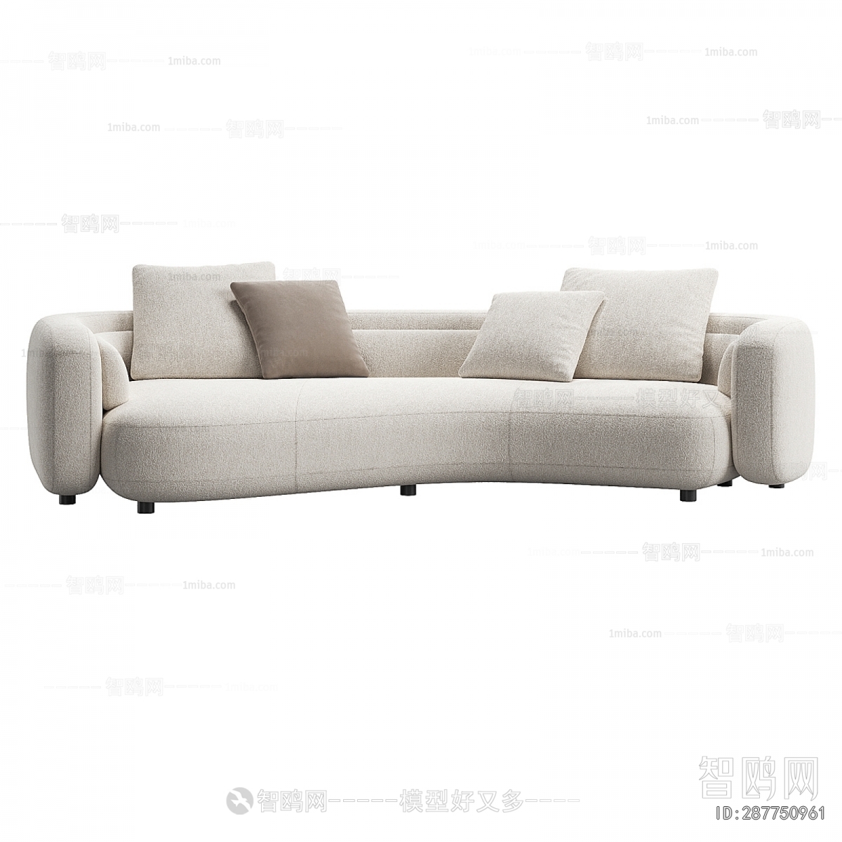 Modern Curved Sofa