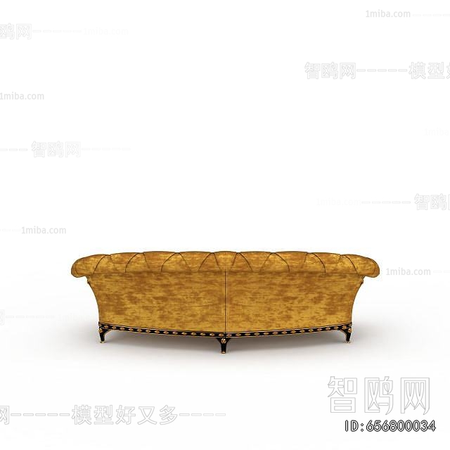 European Style Curved Sofa