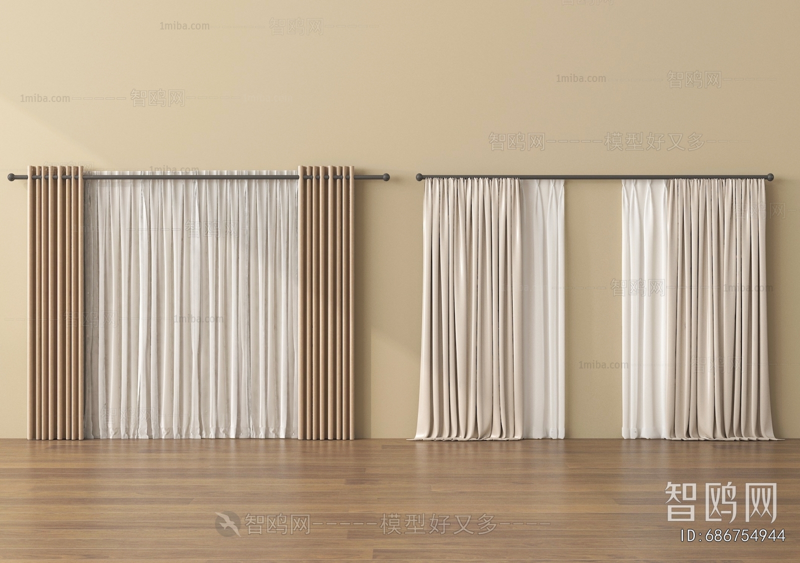 Modern The Curtain