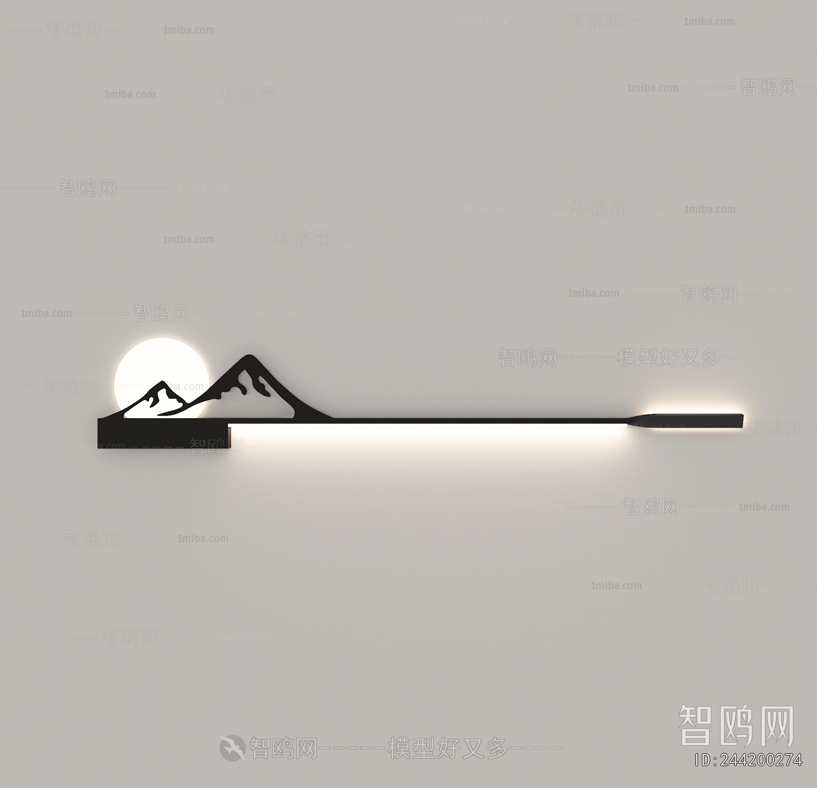 New Chinese Style Wall Lamp