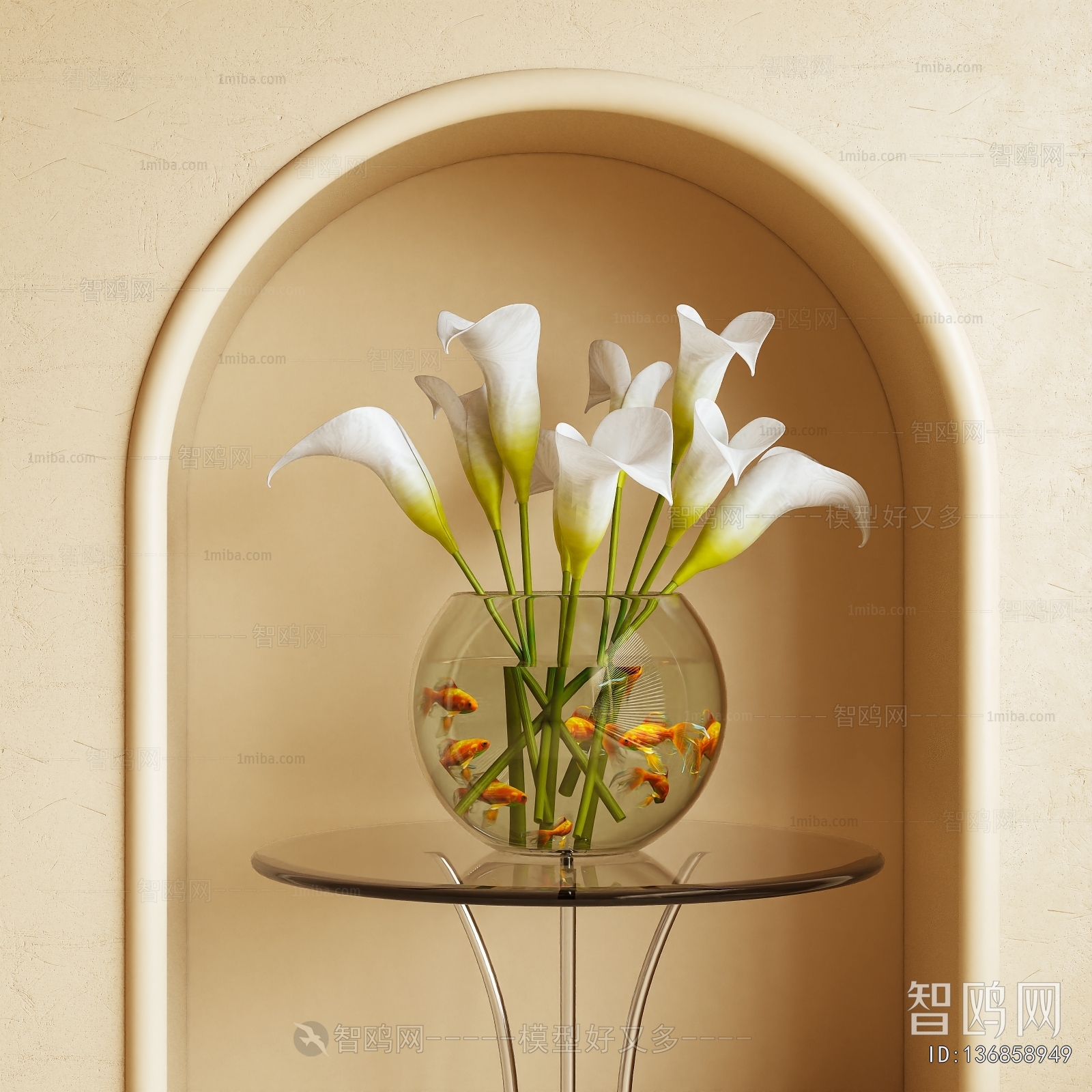 Modern Flower Arrangement