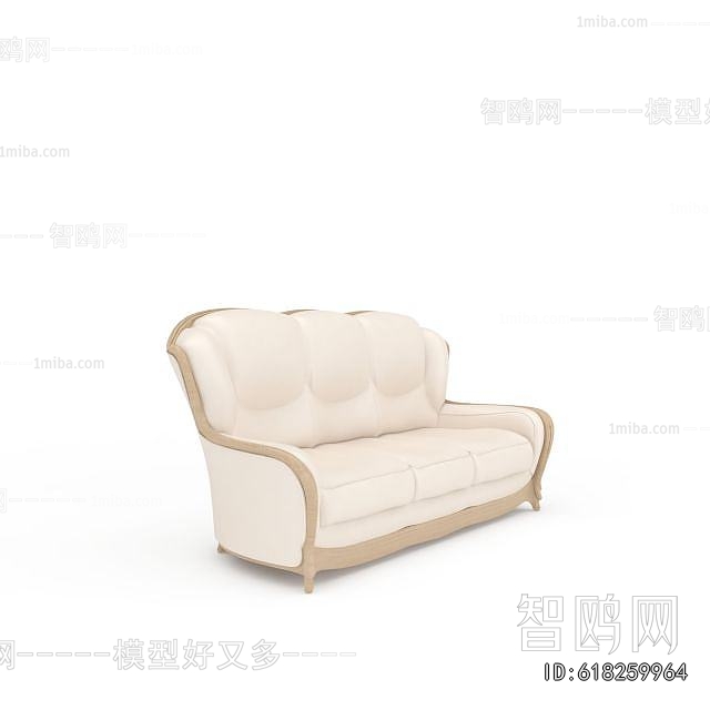 European Style Three-seat Sofa
