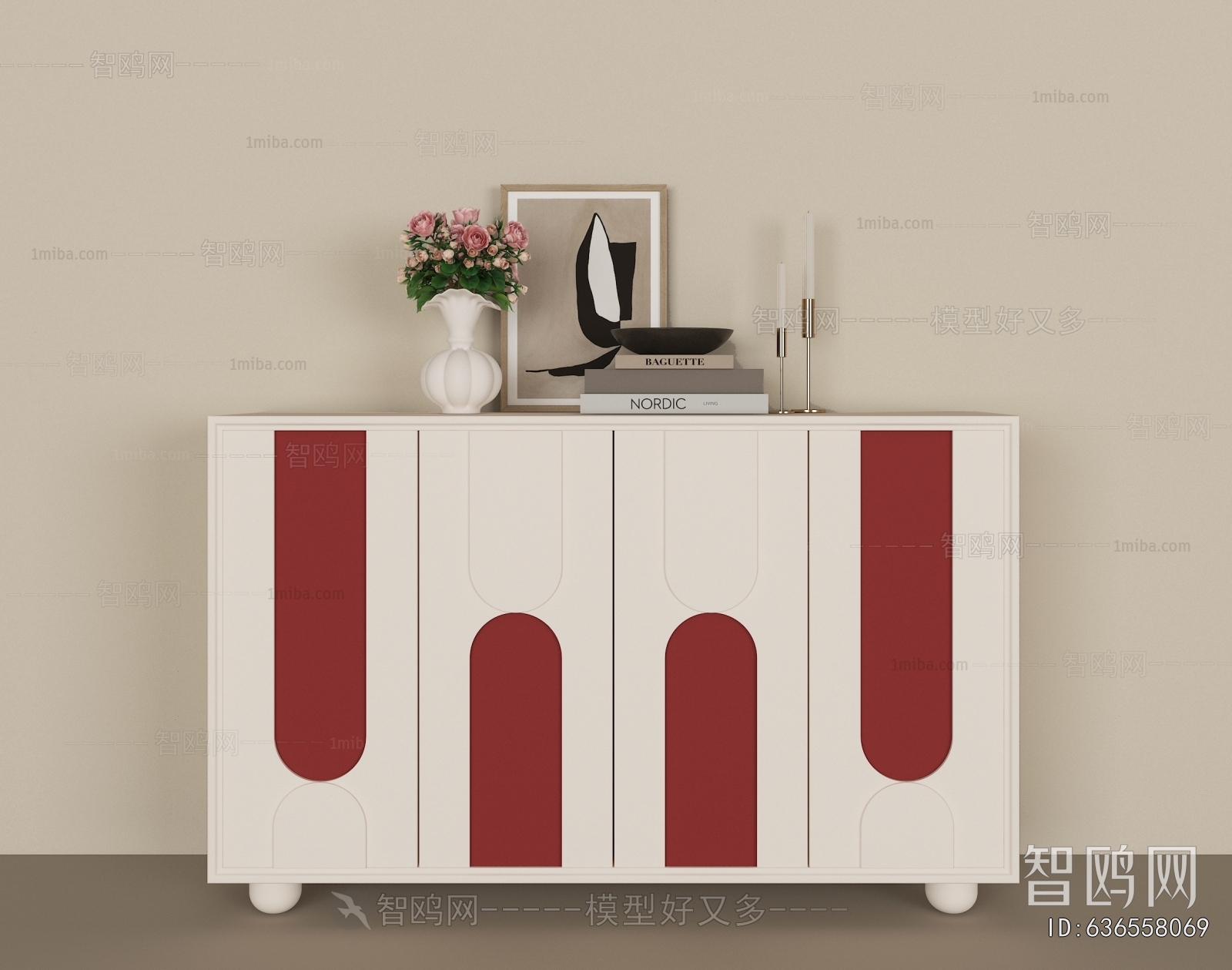 Modern Entrance Cabinet