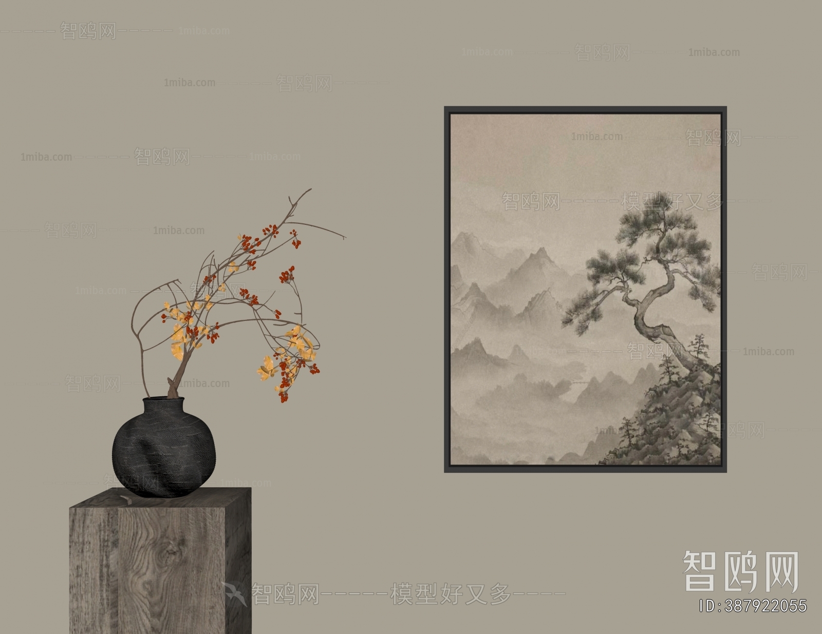 New Chinese Style Painting