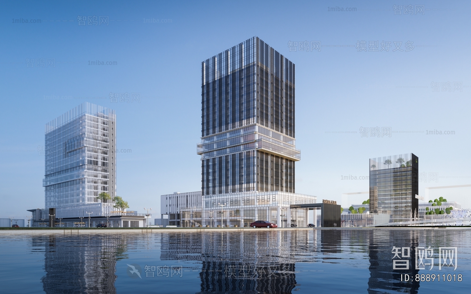 Modern Appearance Of Commercial Building