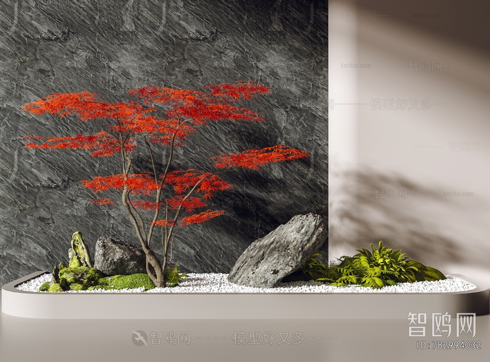 New Chinese Style Plant Landscaping