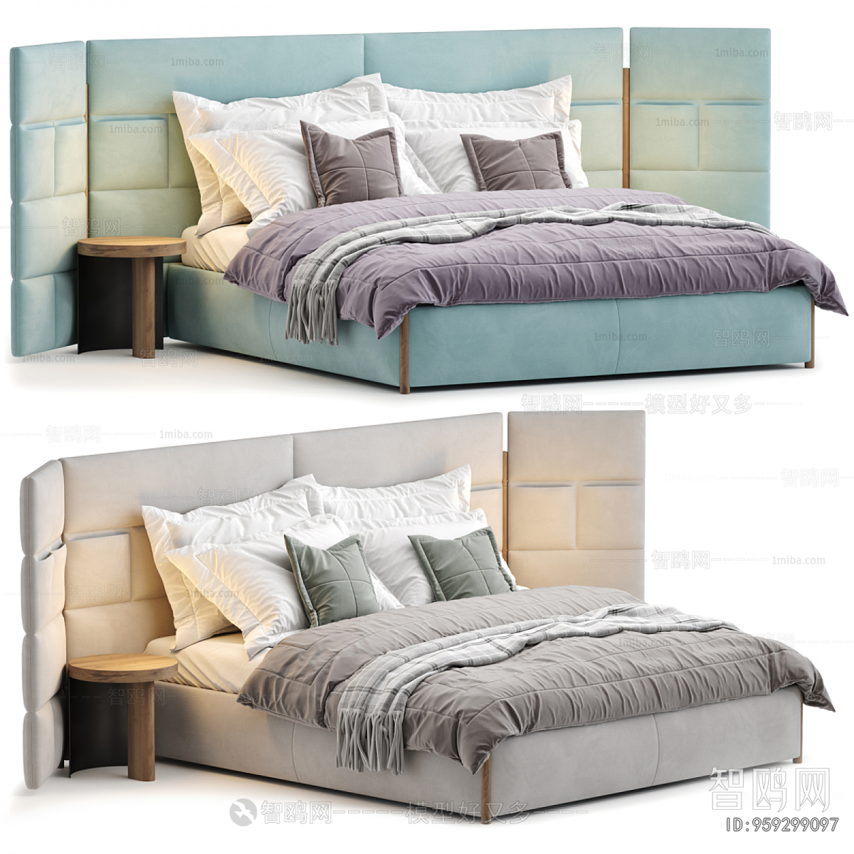 Modern Double Bed