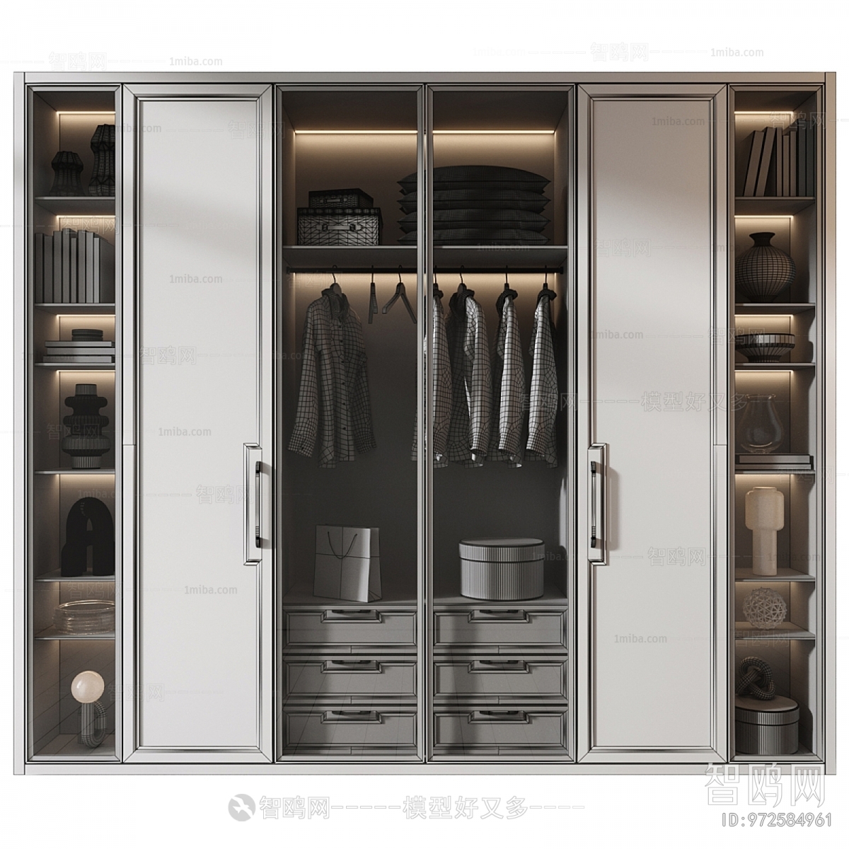 New Chinese Style The Wardrobe