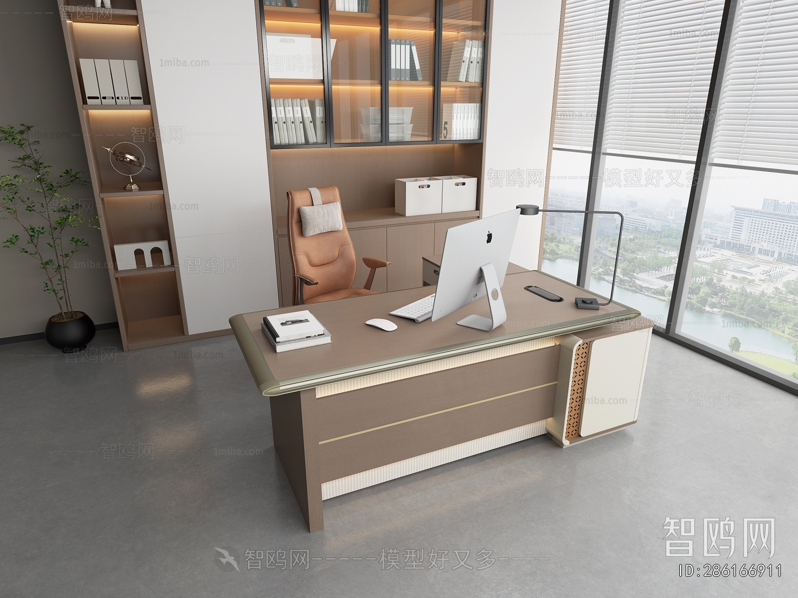 Modern Office Desk And Chair