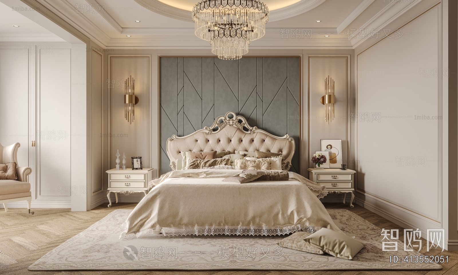 European Style Bedroom